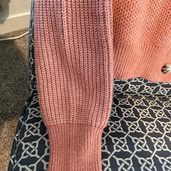 Sincerely Jules Coral Button-Up Cardigan - Picture 2 of 4